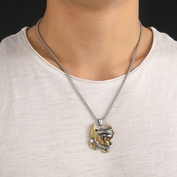 YaHui stainless steel gold eagle necklaces amp; pendants simple  high quality infinity handmade best friends pendant accessorie