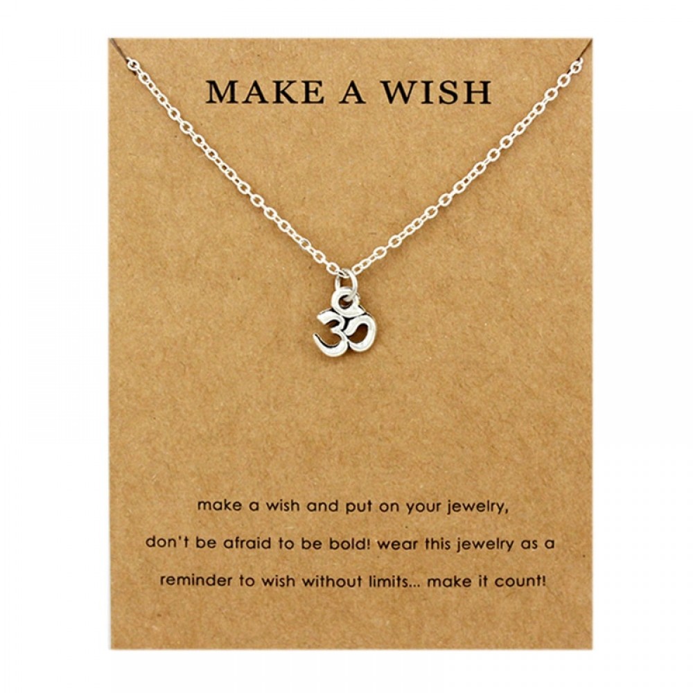 OHM Buddha Lotus Mala Yoga Chakra OM Pendants Necklaces Women Men Unisex Handmade Fashion Trendy Jewelry Lovers Christmas Gift
