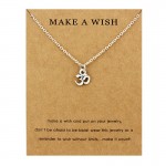 OHM Buddha Lotus Mala Yoga Chakra OM Pendants Necklaces Women Men Unisex Handmade Fashion Trendy Jewelry Lovers Christmas Gift
