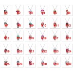 Menglina Acrylic Cartoon Princess Girl Necklaces amp; Pendants Flatback Resin Charm Little Girl Pendant Necklace Jewelry