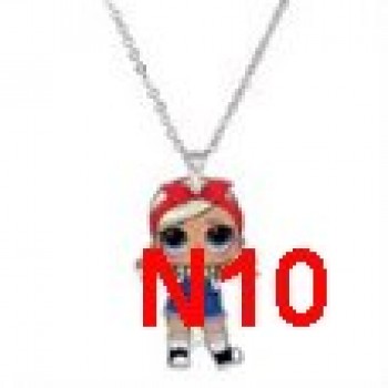 Menglina Acrylic Cartoon Princess Girl Necklaces amp; Pendants Flatback Resin Charm Little Girl Pendant Necklace Jewelry