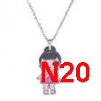 Menglina Acrylic Cartoon Princess Girl Necklaces amp; Pendants Flatback Resin Charm Little Girl Pendant Necklace Jewelry