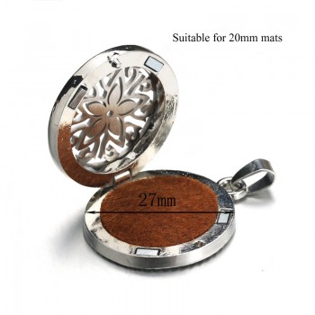 19 Best Selling pattern Aroma Diffuser Necklace Aromatherapy Essential Oil Diffuser Pendant Necklace Jewelry Dropshipping
