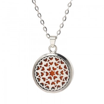19 Best Selling pattern Aroma Diffuser Necklace Aromatherapy Essential Oil Diffuser Pendant Necklace Jewelry Dropshipping