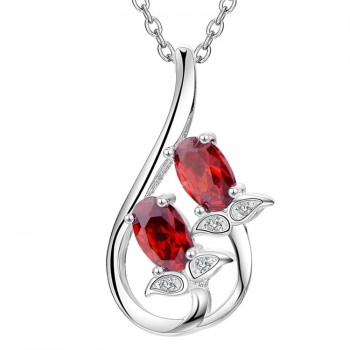 wholesale free shipping silver plated Fashion jewelry Necklace pendant WN1797