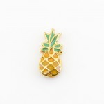 Pineapple, Floating charms,Fit floating charm lockets, FC1013