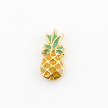 Pineapple, Floating charms,Fit floating charm lockets, FC1013
