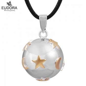 1PC Pendant Necklace Pregnancy Chime Ball Harmony Bola Pendant Necklace Wishing Ball Pregnant Women Gift Baby Angel Caller