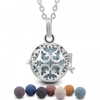 1PC Pendant Necklace Pregnancy Chime Ball Harmony Bola Pendant Necklace Wishing Ball Pregnant Women Gift Baby Angel Caller