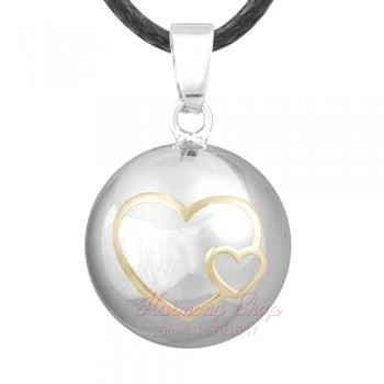 1PC Pendant Necklace Pregnancy Chime Ball Harmony Bola Pendant Necklace Wishing Ball Pregnant Women Gift Baby Angel Caller