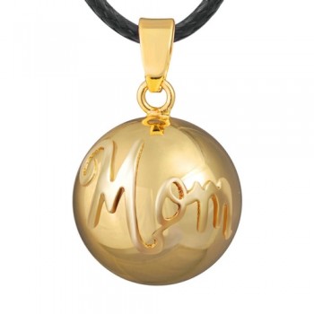 1PC Pendant Necklace Pregnancy Chime Ball Harmony Bola Pendant Necklace Wishing Ball Pregnant Women Gift Baby Angel Caller