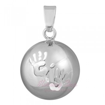 1PC Pendant Necklace Pregnancy Chime Ball Harmony Bola Pendant Necklace Wishing Ball Pregnant Women Gift Baby Angel Caller