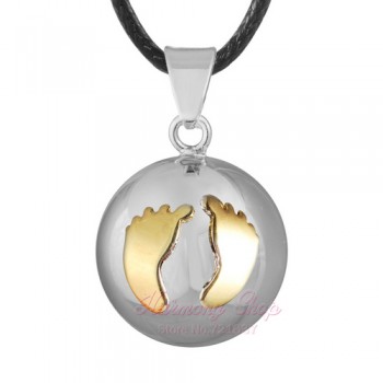 1PC Pendant Necklace Pregnancy Chime Ball Harmony Bola Pendant Necklace Wishing Ball Pregnant Women Gift Baby Angel Caller