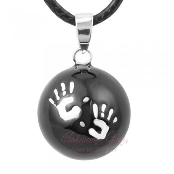 1PC Pendant Necklace Pregnancy Chime Ball Harmony Bola Pendant Necklace Wishing Ball Pregnant Women Gift Baby Angel Caller