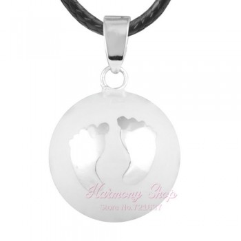 1PC Pendant Necklace Pregnancy Chime Ball Harmony Bola Pendant Necklace Wishing Ball Pregnant Women Gift Baby Angel Caller