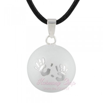 1PC Pendant Necklace Pregnancy Chime Ball Harmony Bola Pendant Necklace Wishing Ball Pregnant Women Gift Baby Angel Caller