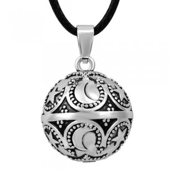 1PC Pendant Necklace Pregnancy Chime Ball Harmony Bola Pendant Necklace Wishing Ball Pregnant Women Gift Baby Angel Caller