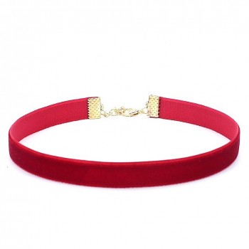 2019 Hot Original Punk New Fashion Colorful Velvet strip Female Choker Necklace Retro Gothic Collar Necklaces For Women Gift