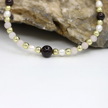 VONNOR Jewelry Womens Necklace Natural Pearl Stone Bead Strand Necklaces Female Choker Necklace Dropshipping