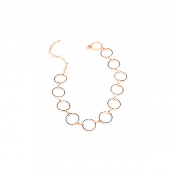 KingDeng Gold Necklace Characteristic Exaggeration Fashionable Clavicle Geometric Copper Torques Gothic Punk Jewelry Boho 2019
