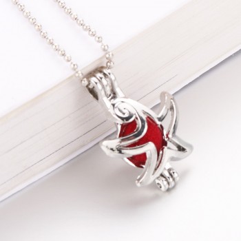 New Mickey Mouse harmPearl Cage Pendant Essential Aroma Perfume Locket For Necklace Jewelry Open lock Love Wish Jewelry