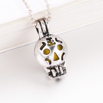 New Mickey Mouse harmPearl Cage Pendant Essential Aroma Perfume Locket For Necklace Jewelry Open lock Love Wish Jewelry
