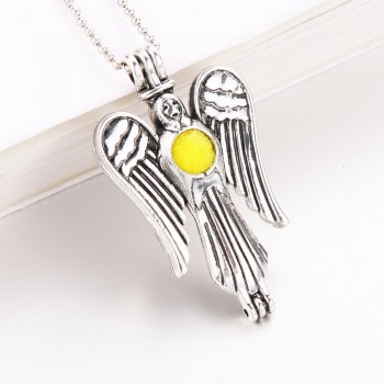 New Dragon  harmPearl Cage Pendant Essential Aroma Perfume Locket For Necklace Jewelry Open lock Love Wish Jewelry