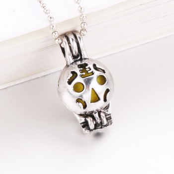 New Dragon  harmPearl Cage Pendant Essential Aroma Perfume Locket For Necklace Jewelry Open lock Love Wish Jewelry