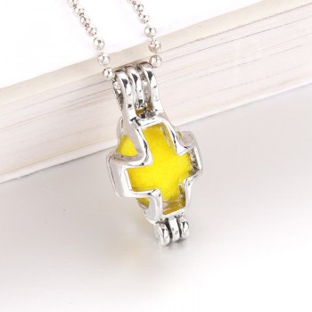 New Dragon  harmPearl Cage Pendant Essential Aroma Perfume Locket For Necklace Jewelry Open lock Love Wish Jewelry