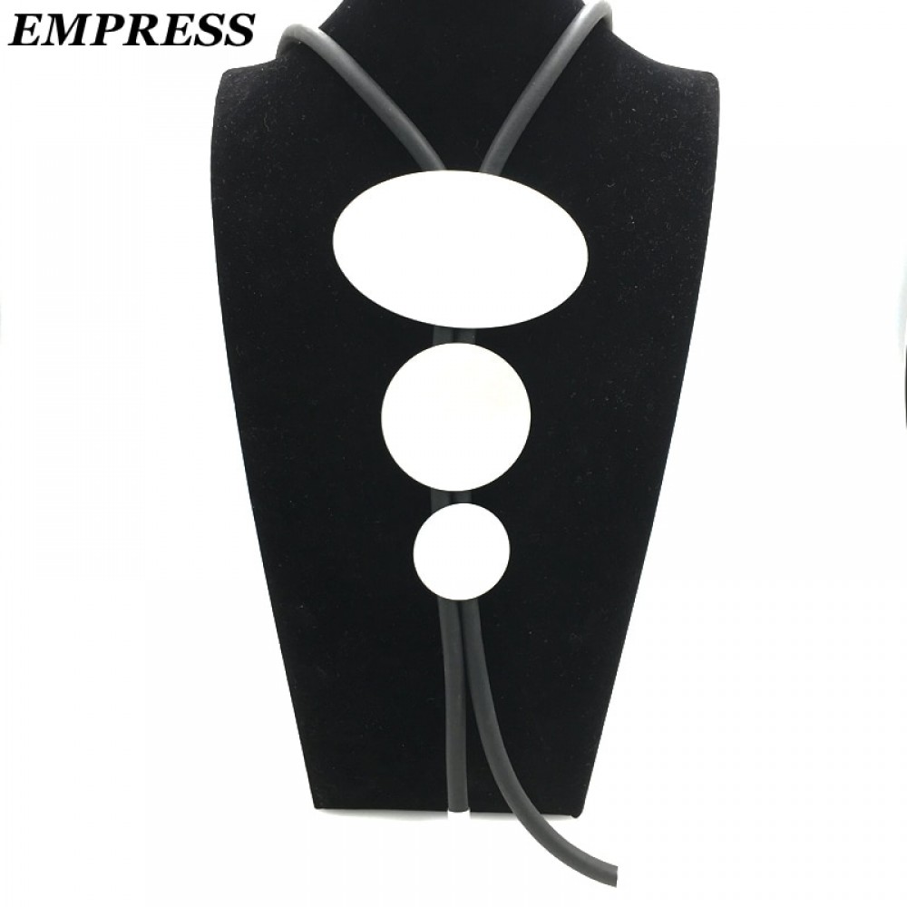 Empress DIY Jewelry Ladies Oval Round Claimed Making Soft Aluminum Foam Necklaces By Hand Is a Lucky Necklace. Free Shipping