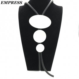 Empress DIY Jewelry Ladies Oval Round Claimed Making Soft Aluminum Foam Necklaces By Hand Is a Lucky Necklace. Free Shipping
