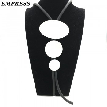Empress DIY Jewelry Ladies Oval Round Claimed Making Soft Aluminum Foam Necklaces By Hand Is a Lucky Necklace. Free Shipping