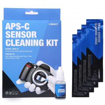 Camera amp; Photo CCD/CMOS Cleaning Swab Suit VSGO Sensor Cleaning Kit DDR-16 for APS-C DSLR Sensor Cleaning
