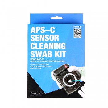 Camera amp; Photo CCD/CMOS Cleaning Swab Suit VSGO Sensor Cleaning Kit DDR-16 for APS-C DSLR Sensor Cleaning