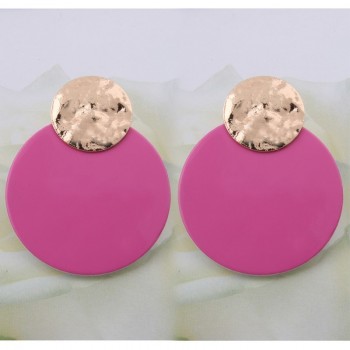 NeeFu WoFu Flash Leather Earring Water Drop Big Earrings Alloy Copper Large Long Woman Brinco Ear Oorbellen Christmas