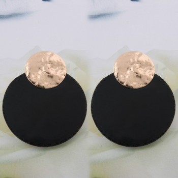 NeeFu WoFu Flash Leather Earring Water Drop Big Earrings Alloy Copper Large Long Woman Brinco Ear Oorbellen Christmas