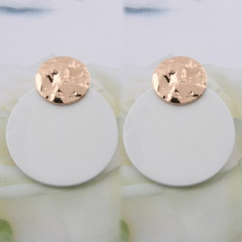 NeeFu WoFu Flash Leather Earring Water Drop Big Earrings Alloy Copper Large Long Woman Brinco Ear Oorbellen Christmas