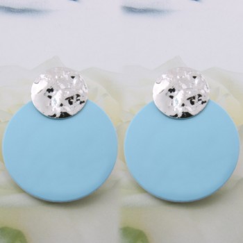 NeeFu WoFu Flash Leather Earring Water Drop Big Earrings Alloy Copper Large Long Woman Brinco Ear Oorbellen Christmas