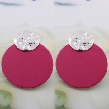 NeeFu WoFu Flash Leather Earring Water Drop Big Earrings Alloy Copper Large Long Woman Brinco Ear Oorbellen Christmas