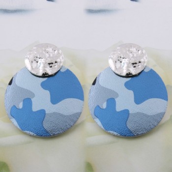 NeeFu WoFu Flash Leather Earring Water Drop Big Earrings Alloy Copper Large Long Woman Brinco Ear Oorbellen Christmas