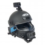 Motorcycle Helmet Mount Curved Adhesive Arm For Xiaomi yi 4K Gopro Hero 7 6 5 4 3 SJCAM sj4000 Eken H9 Action Camera Accessories