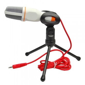 NEW Professional Condenser Sound Podcast Studio Microphone For PC Laptop Skype MSN Microphone