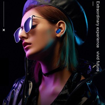 Mini T1 TWS V5.0 Bluetooth Earphone 3D True Wireless Stereo Earbuds With Mic Portable HiFi Deep Bass Sound Cordless Dual Headset
