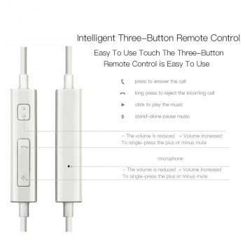 Samsung Earphones EHS64 Headsets With Built-in Microphone 3.5mm In-Ear Wired Earphone For Smartphones with free gift