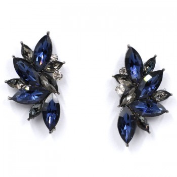 new mixed wholesale trendy vintage prevail design stylish crystal elegant customizedfashion stud Earrings for women fashion 36