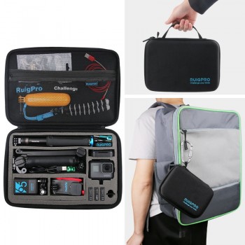 Portable Carry Storage Bag Protective Case Box 3 Size Handbag For GoPro Hero 7 6 5 4 3 2 Xiaomi YI Sjcam Accessories Camera Bag