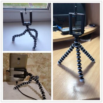 165x35x35mm Octopus Mini Tripod for Mobile Phone Sponge Live Tripods Supports Stand Para Movil for Small Lightweight DLSR Camera