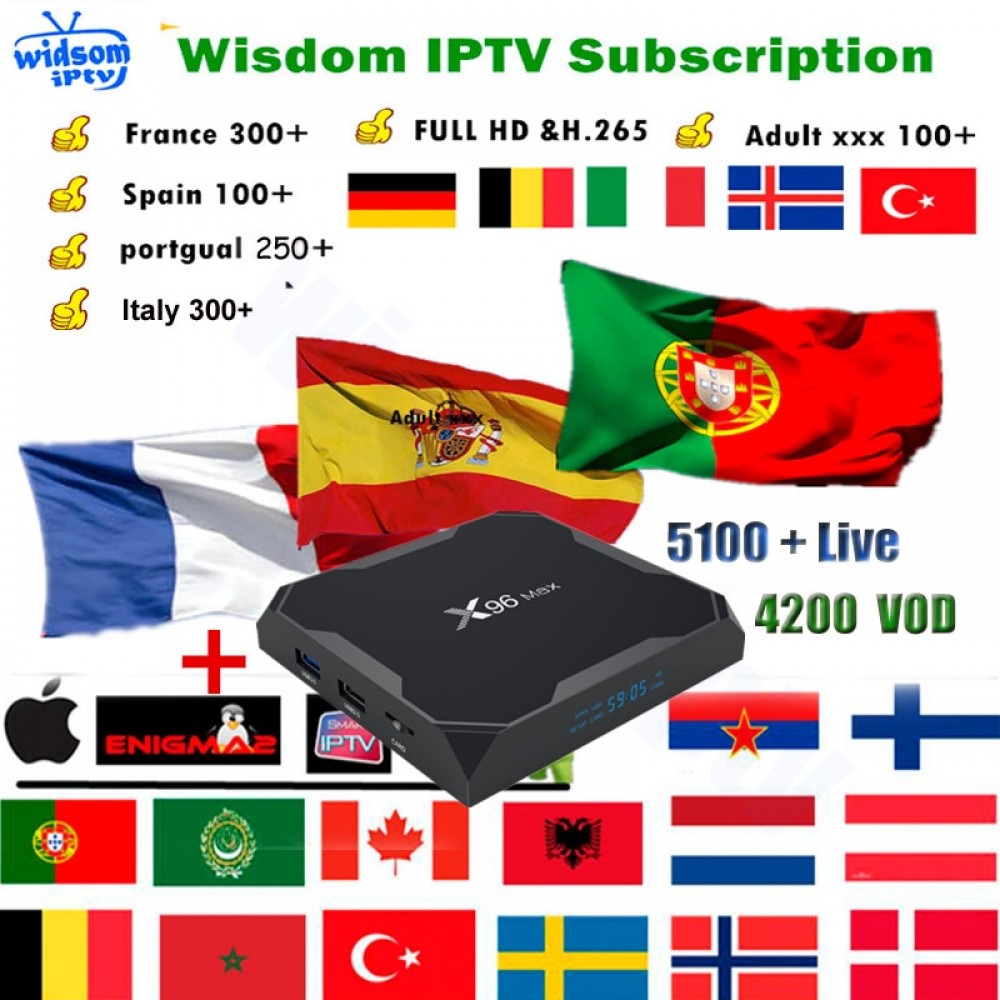French IPTV ,Spain Portugal, Italy, Arabic IPTV Dutch IPTV Subscription Wisdom Support Android m3u enigma2 mag250 smart iptv