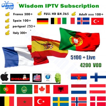 French IPTV ,Spain Portugal, Italy, Arabic IPTV Dutch IPTV Subscription Wisdom Support Android m3u enigma2 mag250 smart iptv