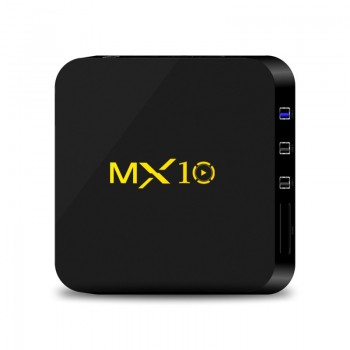 MX10 Smart TV BOX Android 9.0 Rockchip RK3328 DDR4 4GB Ram 64GB Rom IPTV Smart Set-top Box 4K USB 3.0 HDR H.265 Media Player Box